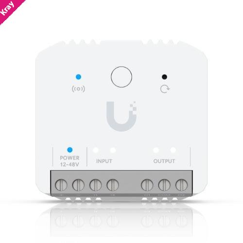 Ubiquiti Relay, Compact SuperLink Relay Designed I/O Interfaces, Seamless Integration, third-Party Sensors, Signaling Devices.