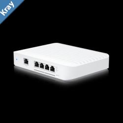 Ubiquiti UniFi Switch Flex XG  Layer 2 Switch with 4 10GbE RJ45 Ports and 1 GbE 802.3at PoE RJ45 Input Incl 2Yr Warr