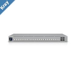 Ubiquiti Pro HD 24 Professionalgrade Layer 3 Etherlighting Switch2 10 GbE 22 2.5 GbE 4 10G SFP Ports