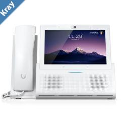 Ubiquiti UniFi Talk Phone Touch MaxPremium Desktop SmartphoneUltimate User Exper7 Touch DisplayPoE InBluetooth5V 3A USB type C White