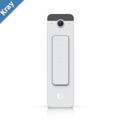 Ubiquiti UVCDoorbellLiteW Compact PoE Video Doorbell With TwoWay Audio Versatile Mounting Options White Ubiquiti UVCDoorbellLiteW Compact PoE Video Doorbell With TwoWay Audio Versatile Mounting Options White