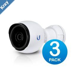 Ubiquiti UniFi Protect Camera 3 Pack Infrared IR 1440p Video 24 FPS 802.3af is embedded Metal Housing Fully Weatherproof 2Yr Warr