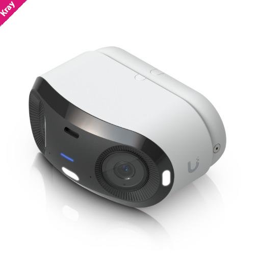 Ubiquiti G6 180, White, Indoor/Outdoor Dual Sensor 16MP 20 FPS PoE+ Camera, Multi-TOPS AI Engine, Panoramic 180° Coverage.