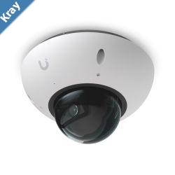 Ubiquiti G6 DomeWhiteAllweatherVandalproof 4K PoE Camera11.8 8MP Image SensorMultiTOPS AI EngineLongrange IR Night VisioDeal Reg Available