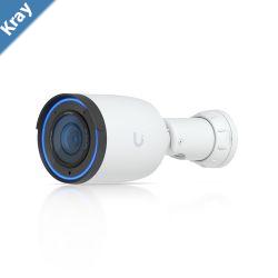 Ubiquiti G6 Pro Bullet White AllWeather 4K PoE Camera MultiTOPS AI Engine 2.36x Optical Zoom Large 11.2CMOS SensorLongRange IR Night Vision