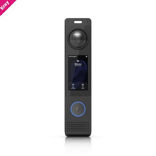 Ubiquiti G6 Pro Entry, An Intelligent Door Entry System, UniFi Protect, UniFi Access Integration, 12MP Cam, Two-Way Audio, 3' Touch Display.
