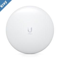 Ubiquiti UISP Wave LongRange 60 GHz PtMP station powered by Wave Technology GbE RJ45 port Integrated GPS  Bluetooth  Incl 2Yr Warr