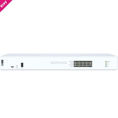 Sophos XGS 118 Appliance for HWaaS (12MOS-Commit) - AU power cord . Can only be used with MSP Flex. Drop Ship from Sophos Only