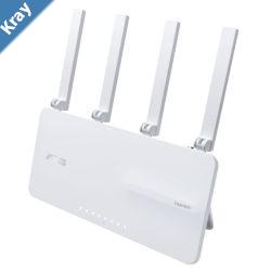 ASUS ExpertWiFi EBR63 AX3000 DualBand WiFi 6 All in One Access Point Router Switch  Security Gateway VLAN Customised Guest Portal Expert Wifi
