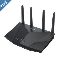 ASUS  RTAX5400 AX5400 Dual Band WiFi 6 802.11ax Extendable Router Included builtin VPN AiProtection Pro Network Security Parental Contro