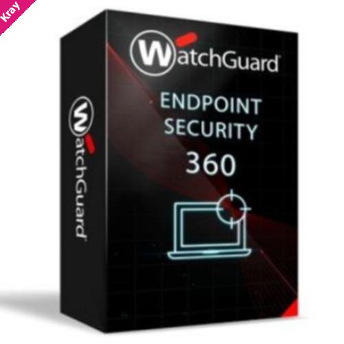 WatchGuard Endpoint Security 360 - 3 Year - 1 to 50 licenses
