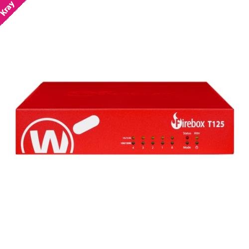 WatchGuard NFR for Firebox T125 - 3 Year (License ONLY; HW SKU: WGT125000)