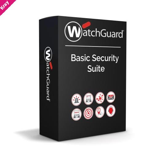 WatchGuard Basic Security Suite Renewal/Upgrade 1-yr for Firebox T145