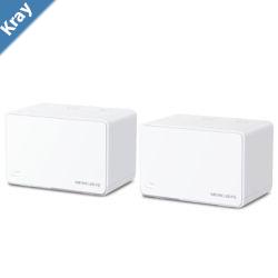 Mercusys Halo H80X2pack AX3000 Whole Home Mesh WiFi 6 System 3000 Mbps Dual Band WiFi Up to 460 Square Meters 5742402 Mbps MUMIMO WIFI6