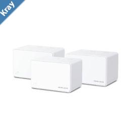 Mercusys Halo H80X3pack AX3000 Whole Home Mesh WiFi 6 System3000 Mbps Dual Band WiFi Up to 650 Square Meters 5742402 Mbps MUMIMO WIFI6