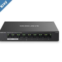 Mercusys MS108GP 8Port Gigabit Desktop Switch with 7Port PoE Up to 250 m