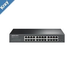 Mercusys MS124GS 24Port Gigabit DesktopRackmount Switch