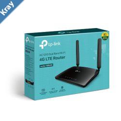 TPLink Archer MR400 AC1200 APAC Version 150Mbps Wireless Dual Band Router 4G LTE Router 300Mbps867Mbps 3x100Mbps LAN B5B28 T1 Carrier Compatible