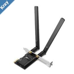 TPLink Archer TX20E AX1800 WiFi 6 Bluetooth 5.2 PCIe Adapter 1201Mbps5GHz 574Mbps2.4GHz