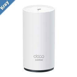 TPLink Deco BE25Outdoor1pack BE5000 Outdoor  Indoor Mesh WiFi 7 Router