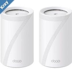 TPLink Deco Deco BE652pack BE11000 Whole Home Mesh WiFi 7 System  WIFI7