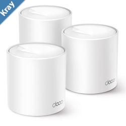 TPLink Deco X50 Pro3pack AX3000 Whole Home Mesh WiFi 6 System
