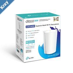 TPLink Deco X73DSL AX5400 VDSL Whole Home Mesh WiFi 6 System 270sqm Coverage For 13 Bedroom Houses DualBand OFDMA MUMIMO Beamforming