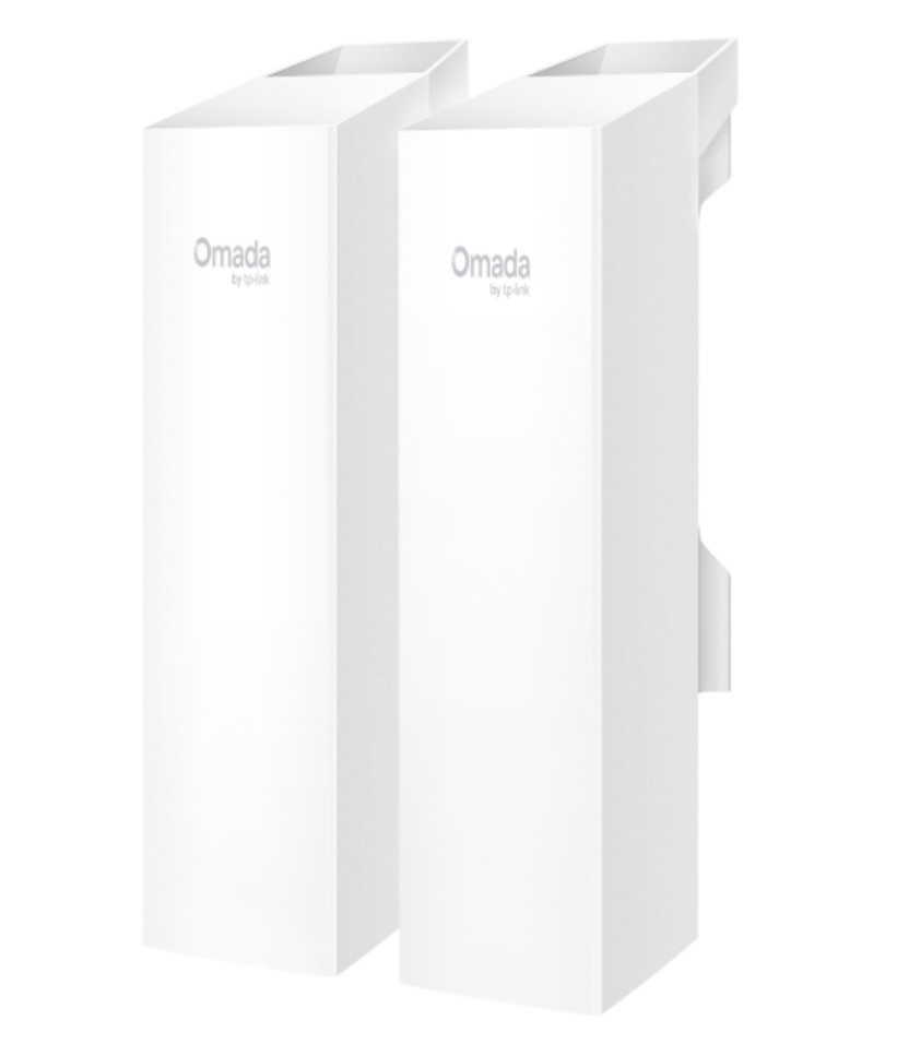 TPLink EAP100Bridge KIT Omada 2.4GHz 300Mbps IndoorOutdoor Wireless Bridge