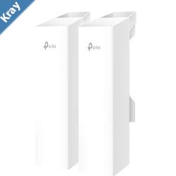 TPLink Wireless Bridge 5 GHz 867 Mbps LongRange IndoorOutdoor Access Point EAP215Bridge KIT 2 Internal Antennas Wireless Bridge Mesh  Omada