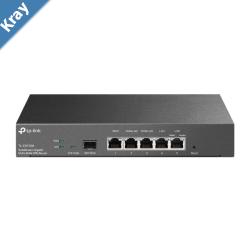 TPLink TLER7206 Omada SafeStream Gigabit MultiWAN VPN Router 4 WAN Ports 1 Gigabit SFP WAN port 1 Gigabit RJ45 WAN Port 2 Gigabit WANLAN