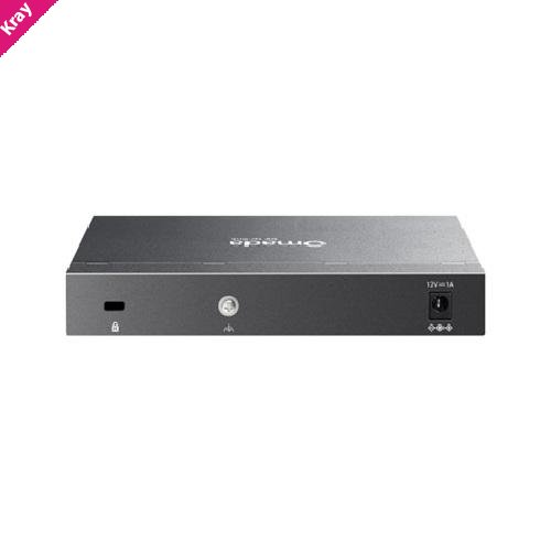 TP-Link Omada ES206X-M2 2.5G Easy Managed Network Switch, 5× 2.5GbE Ports + 10G SFP+, Fanless Design, VLAN, QoS, IGMP Snooping, 5-Year Warranty
