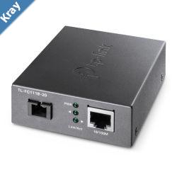 TPLink TLFC111B20 10100 Mbps WDM Media Converter  IEEE 802.3u 1550nm 20KM Compatible with TLFC111A20