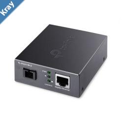 TPLink TLFC311B2 Gigabit WDM Media Converter  IEEE 802.3u 1550nm 2KM Compatible with TLFC311A2