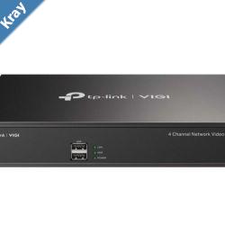 TPLink VIGI NVR1004H VIGI 4 Channel Network Video Recorder HDD Not Included