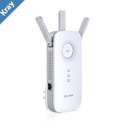 TPLink RE450 AC1750 1750Mbps WiFi Range Extender 450Mbps2.4GHz 1300Mbps5GHz 1Gbps LAN Port 3xAntennas RE580D RE590T