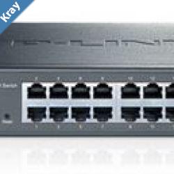 TPLink TLSG1024DE 24Port Gigabit DesktopRackmount Easy Smart Switch energyefficient L2 Features Supports MAC 128xVLAN 48Gbps Switching Capacity