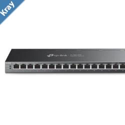 TPLink TLSG116P 16Port Gigabit Desktop Switch with 16Port PoE Up to 250 m