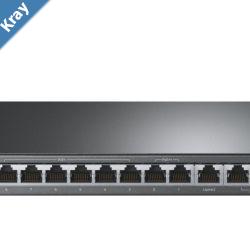 TPLink TLSG1210PP 10Port Gigabit Desktop Switch with 6Port PoE and 2Port PoE