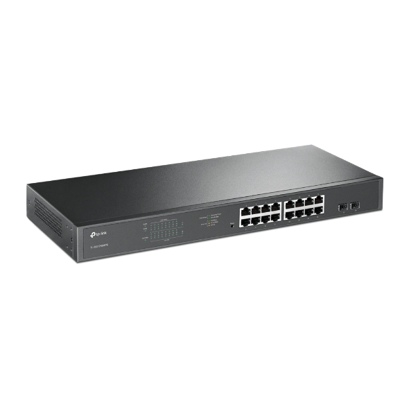 TPLink TLSG1218MPE 16Port Gigabit Easy Smart PoE Switch with 2 SFP Slots