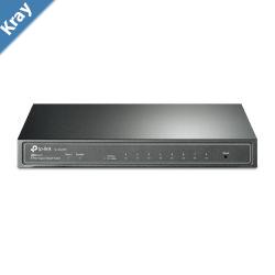 TPLink TLSG2008 JetStream 8Port Gigabit Smart Switch PORT 8 Gigabit RJ45 Ports Desktop Steel Case Static RoutingOmada