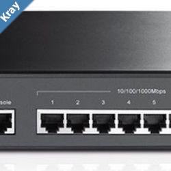 TPLink TLSG3210  JetStream 8Port Gigabit L2 Managed Switch with 2 SFP Slots Omada