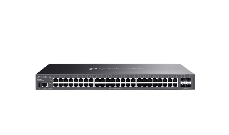 TPLink SG5452X Omada 48Port Gigabit Stackable Lite L3 Managed Switch with 4 10G Slots