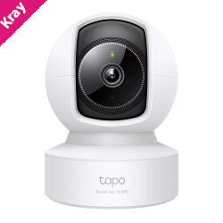 TP-Link Tapo C222 Tapo Pan Tilt Wi-Fi Camera, H.264, 1080P, 2-Way Audio, Motion Detect, Night Vision, 2 Years Warranty