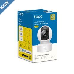 TPLink Tapo C232 PanTilt AI Home Security WiFi Camera  3K 5MP  Ethernet port