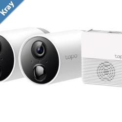 TPLink Tapo C400S2 Smart WireFree Security Camera System 2Camera System