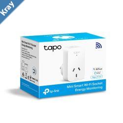 TPLink Tapo P110 Mini Smart WiFi Socket Energy Monitoring Tapo App Remote Control Schedule  Timer Voice Control Away Mode Easy Setup