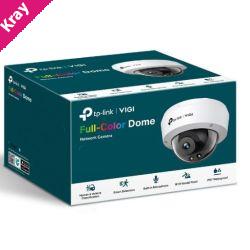 TP-Link VIGI 4MP C240(2.8mm) Full-Color Dome Network Camera, 2.8mm Lens, Smart Detection, 3YW