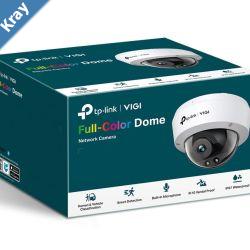 TPLink VIGI 5MP C2502.8mm FullColor Dome Network Camera 2.8mm Lens Smart Detection 2YW