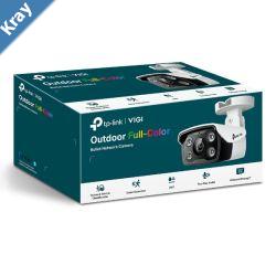 TPLink VIGI 3MP C3302.8mm Outdoor FullColor Bullet Network Camera 2.8mm Lens Smart Detection 3YW