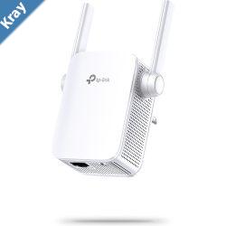 TPLink TLWA855RE N300 300Mbps WiFi Range Extender Repeater Access Point 1Gpbs LAN 802.11bgn 2xExternal Antennas Mini Size MIMO Tech Tether App